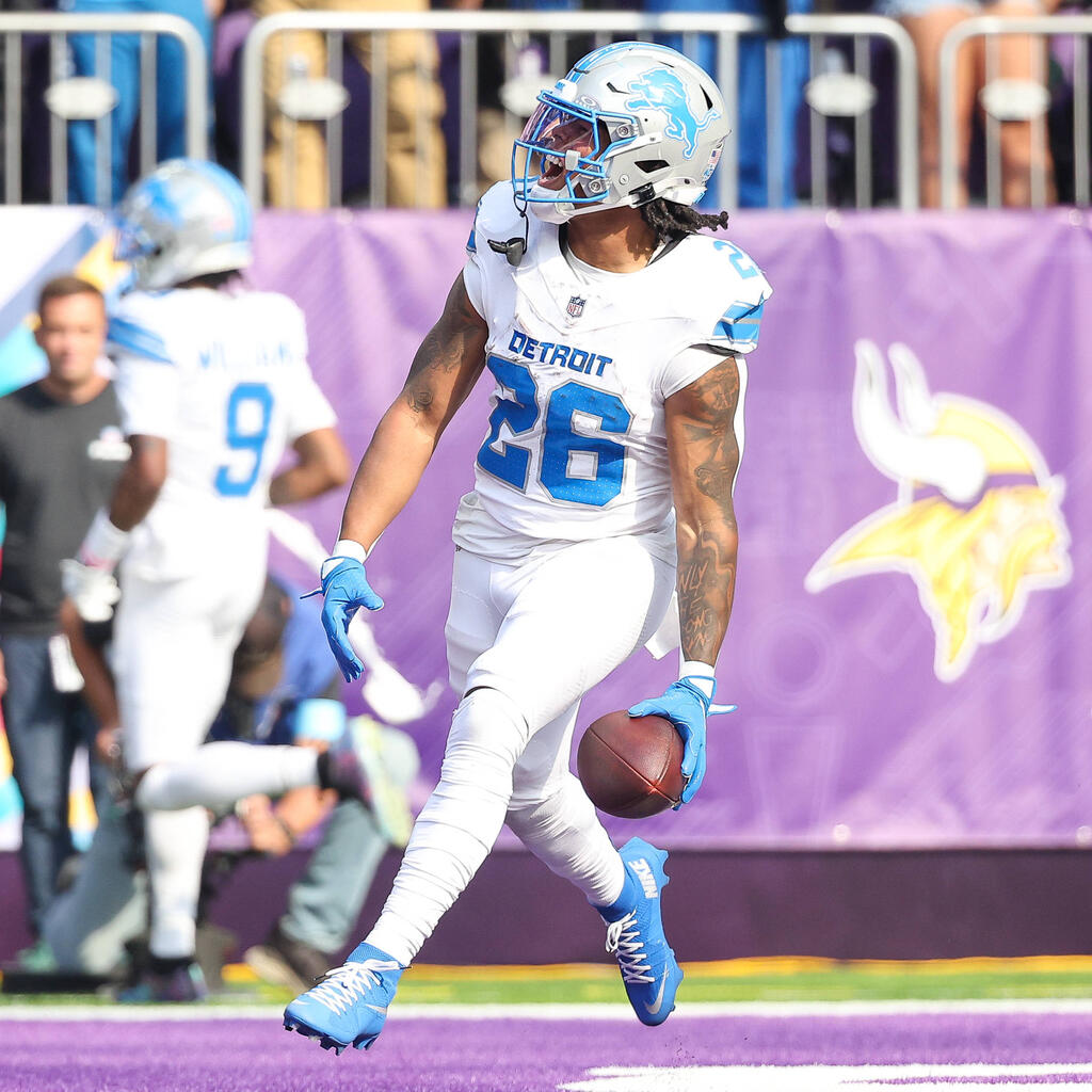 Gewinner: Jahmyr Gibbs (Running Back, Detroit Lions)