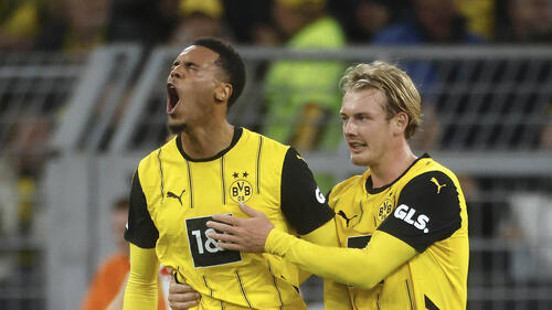 Dürfen sich im DFB-Team beweisen: Felix Nmecha und Julian Brandt vom BVB
