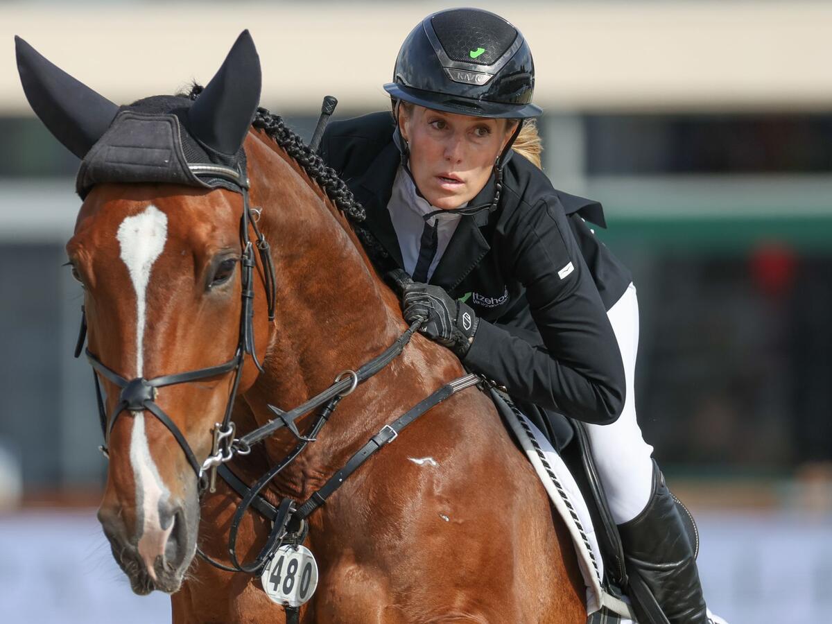 Janne Friederike Meyer-Zimmermann und Messi landeten in Saudi-Arabien auf Platz sieben.
