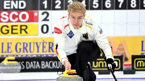 Die deutschen Curler präsentierten sich eiskalt