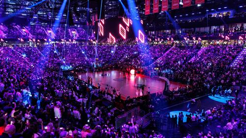 Der Deutsche Basketball Bund bewirbt sich mit dem SAP Garden um eine Vorrunde bei der Basketball-EM 2029