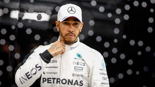 Lewis Hamilton hat noch ein Rennen im Mercedes vor sich.