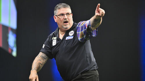 Gary Anderson gewinnt den European Darts Grand Prix