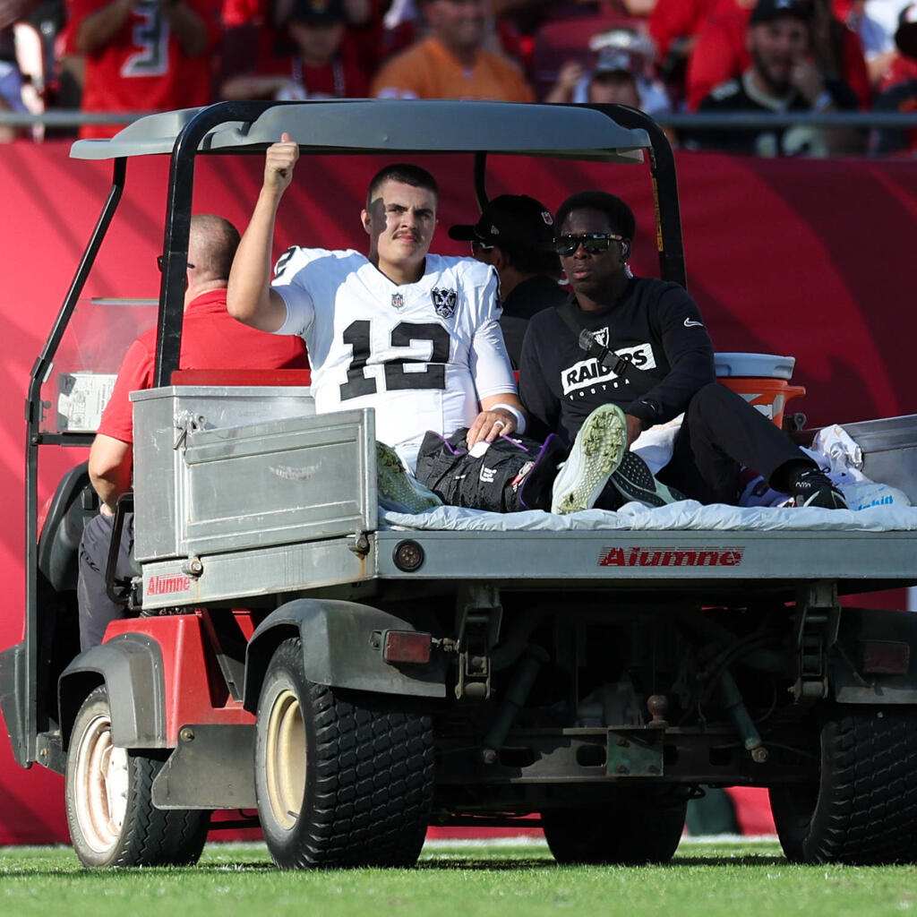Verlierer: Aidan O'Connell (Las Vegas Raiders)