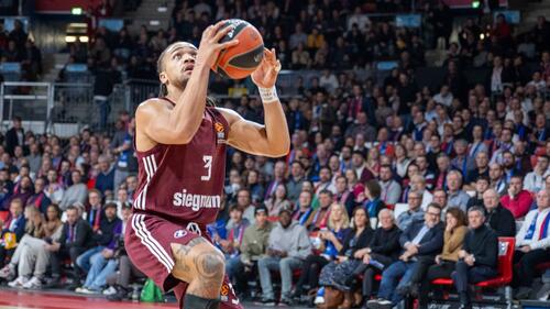 Carsen Edwards war von Vechta in der ersten Hälfte nicht zu stoppen.