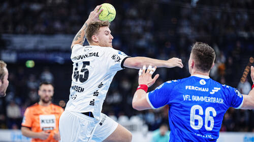 Der THW Kiel bezwingt den VfL Gummersbach im Traditionsduell