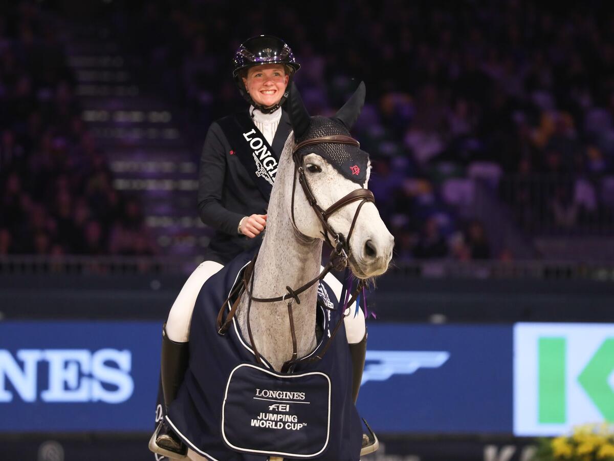 Sophie Hinners und My Prins belegten in London Platz fünf