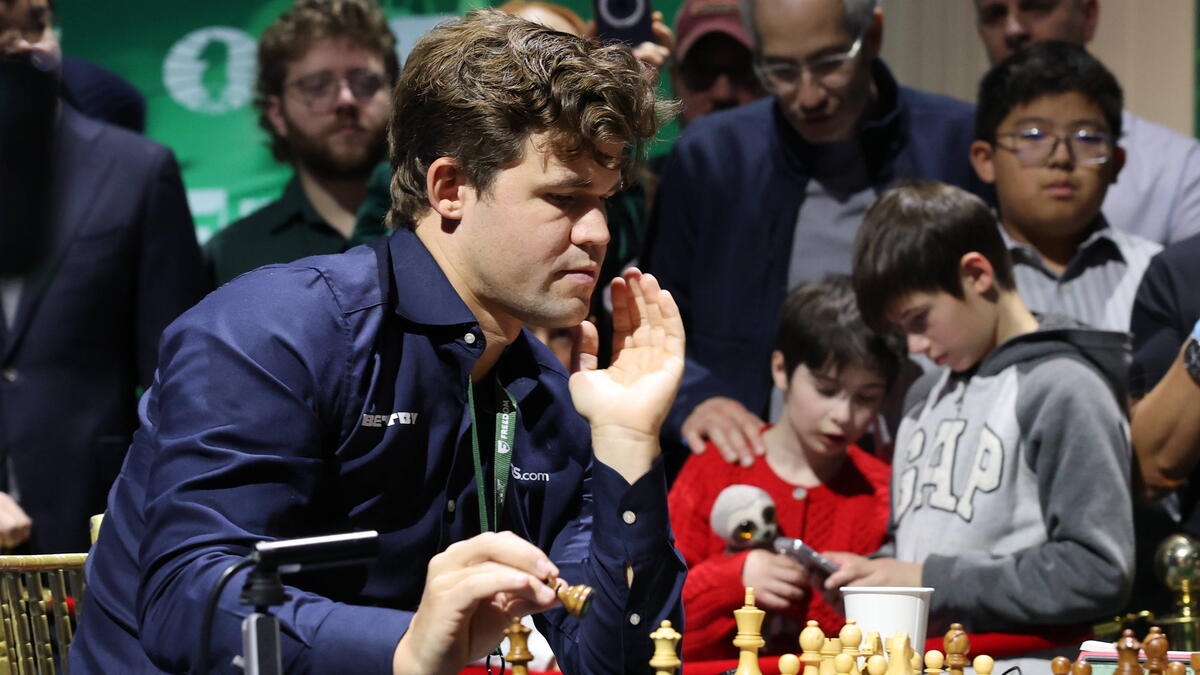 Schach-Superstar Magnus Carlsen ist mal wieder Blitz-Weltmeister