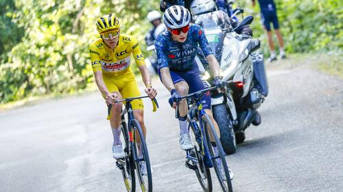 Sind die Top-Favoriten auf den Tour-Sieg: Tadej Pogacar und Jonas Vingegaard