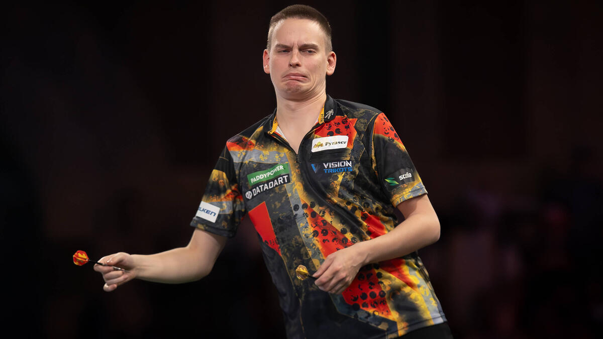 Ricardo Pietreczko ist bei der Darts-WM ausgeschieden