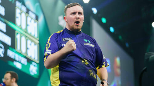 Krönt sich erstmals zum Darts-Weltmeister: Luke Littler