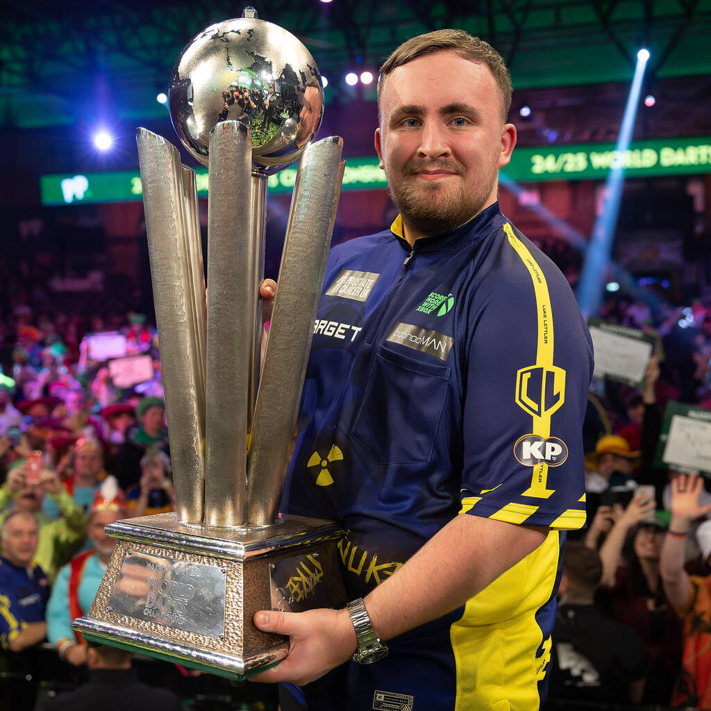Platz 2: Luke Littler (England) - 1.300.500 Pfund