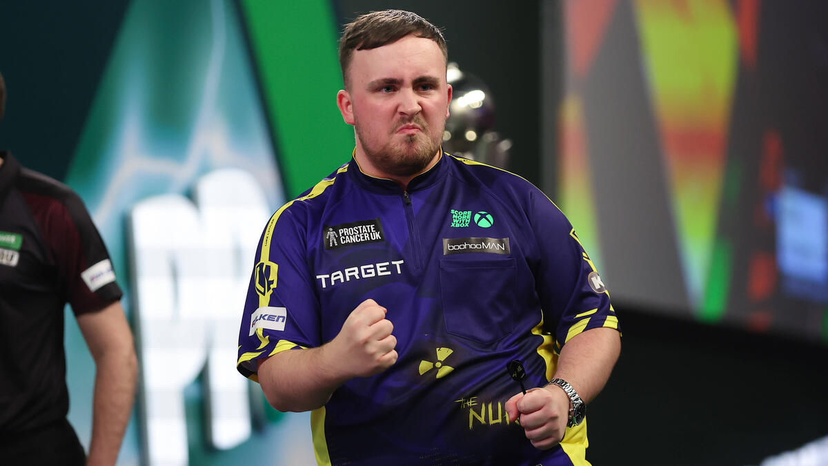 Luke Littler ist der neue Superstar der Darts-Welt