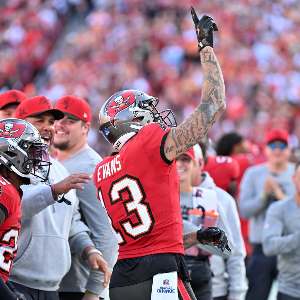 Gewinner: Mike Evans (Tampa Bay Buccaneers)