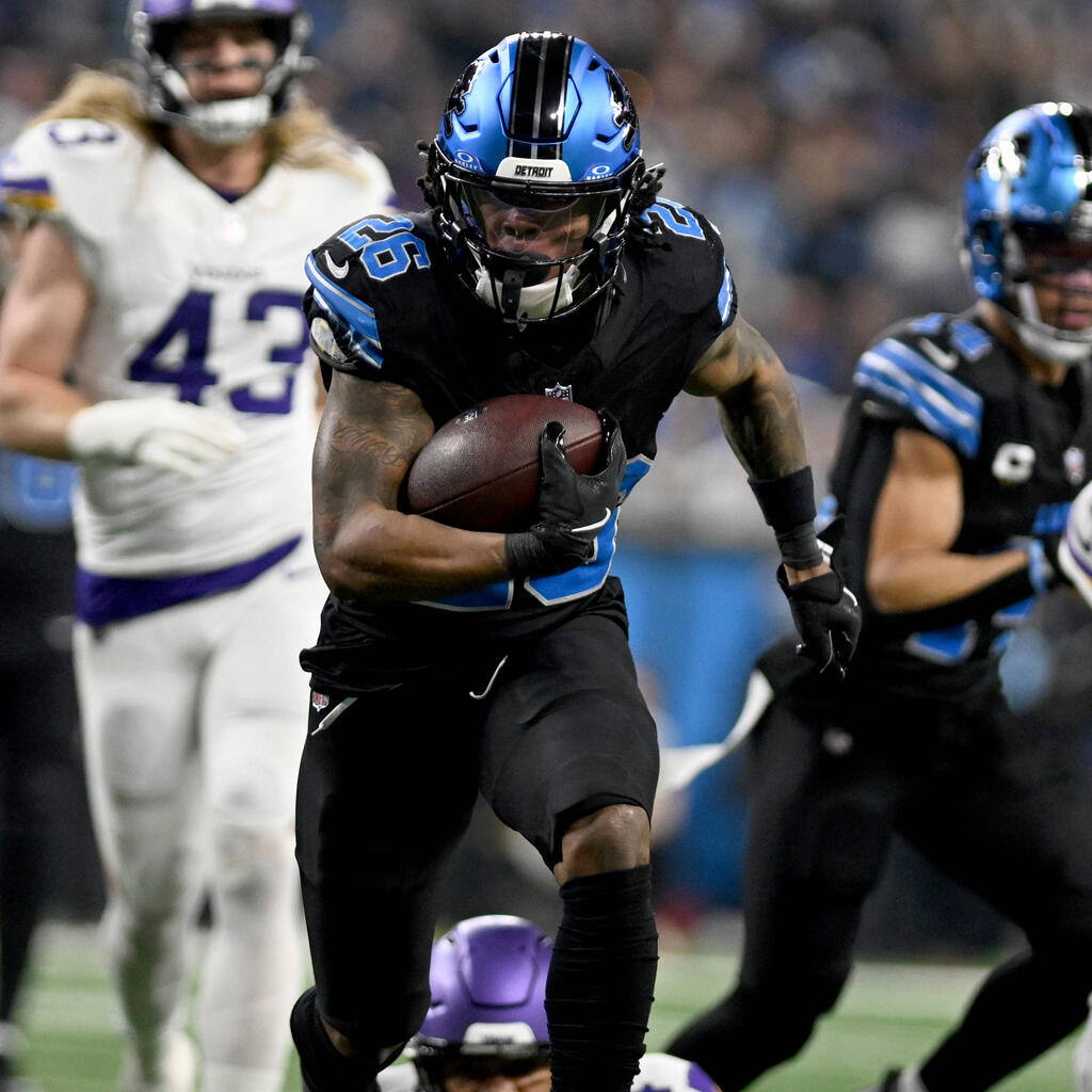 Gewinner: Jahmyr Gibbs (Detroit Lions)