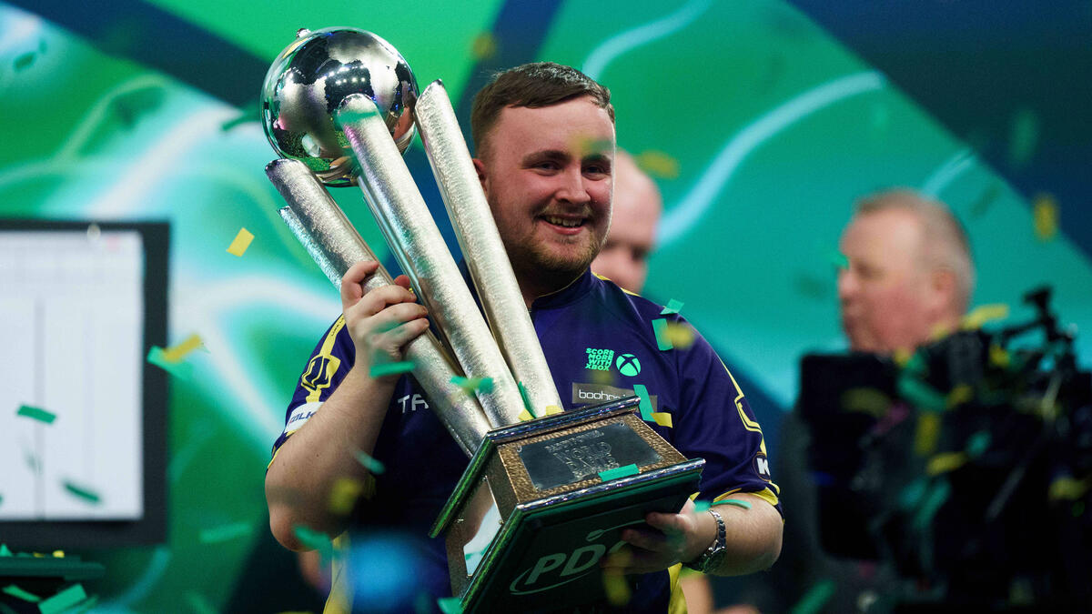 Luke Littler ist der König der Darts-Welt