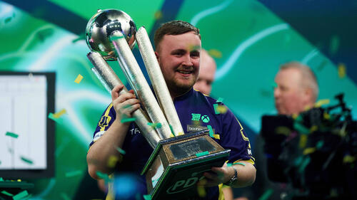 Luke Littler ist der König der Darts-Welt