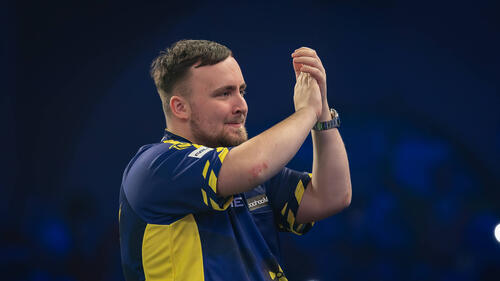 Luke Littler ist amtierender Darts-Weltmeister