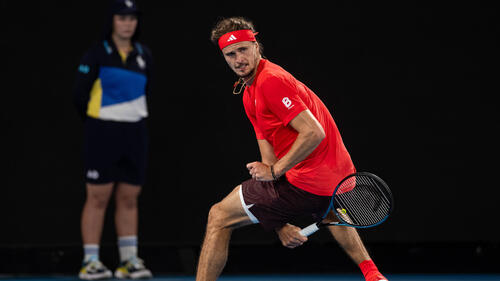 Tennis-Ass Alexander Zverev muss in Runde drei der Australian Open früher ran