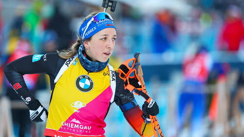 Franzi Preuß ist bei der Biathlon-WM 2025 eine der ganz großen Favoritinnen