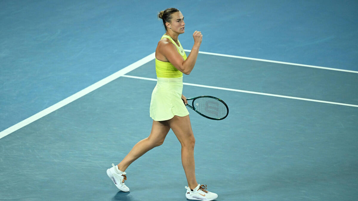 Aryna Sabalenka steht im Finale der Australian Open 2025