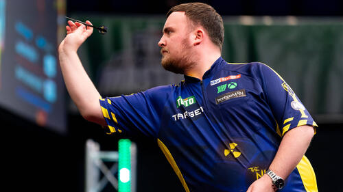 Luke Littler steht im Halbfinale des Dutch Darts Masters