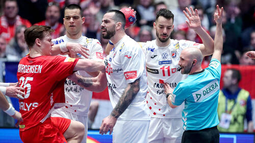 Kroatien unterlag Dänemark im Finale der Handball-WM