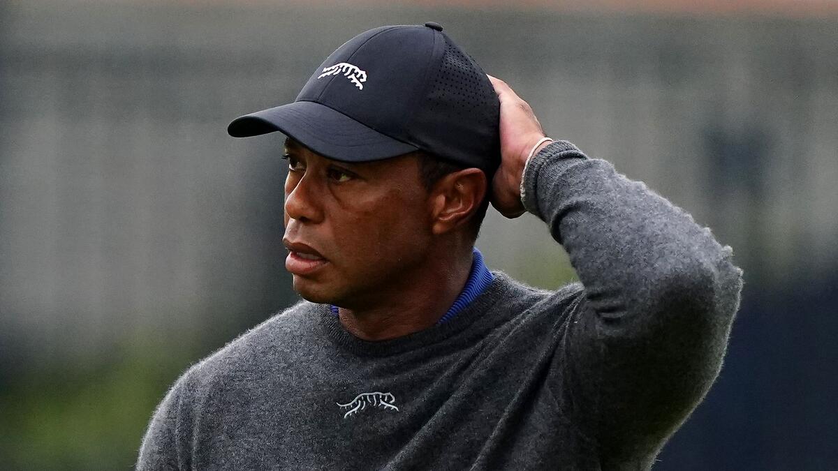 Tiger Woods trauert