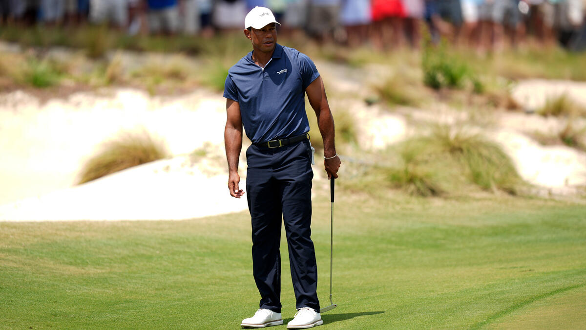 Wieder auf dem Golfplatz: Tiger Woods