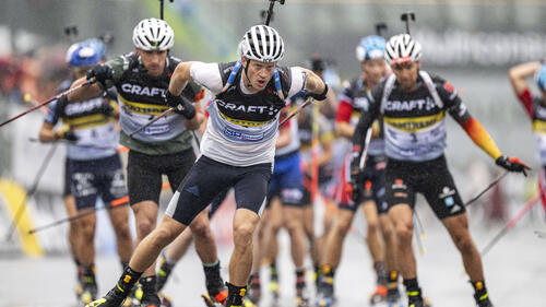 Die Biathlon-Stars trafen sich am Wochenende beim traditionsreichen Blinkfestivalen