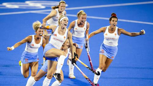 Die Niederländerinnen können sich wieder über Gold freuen