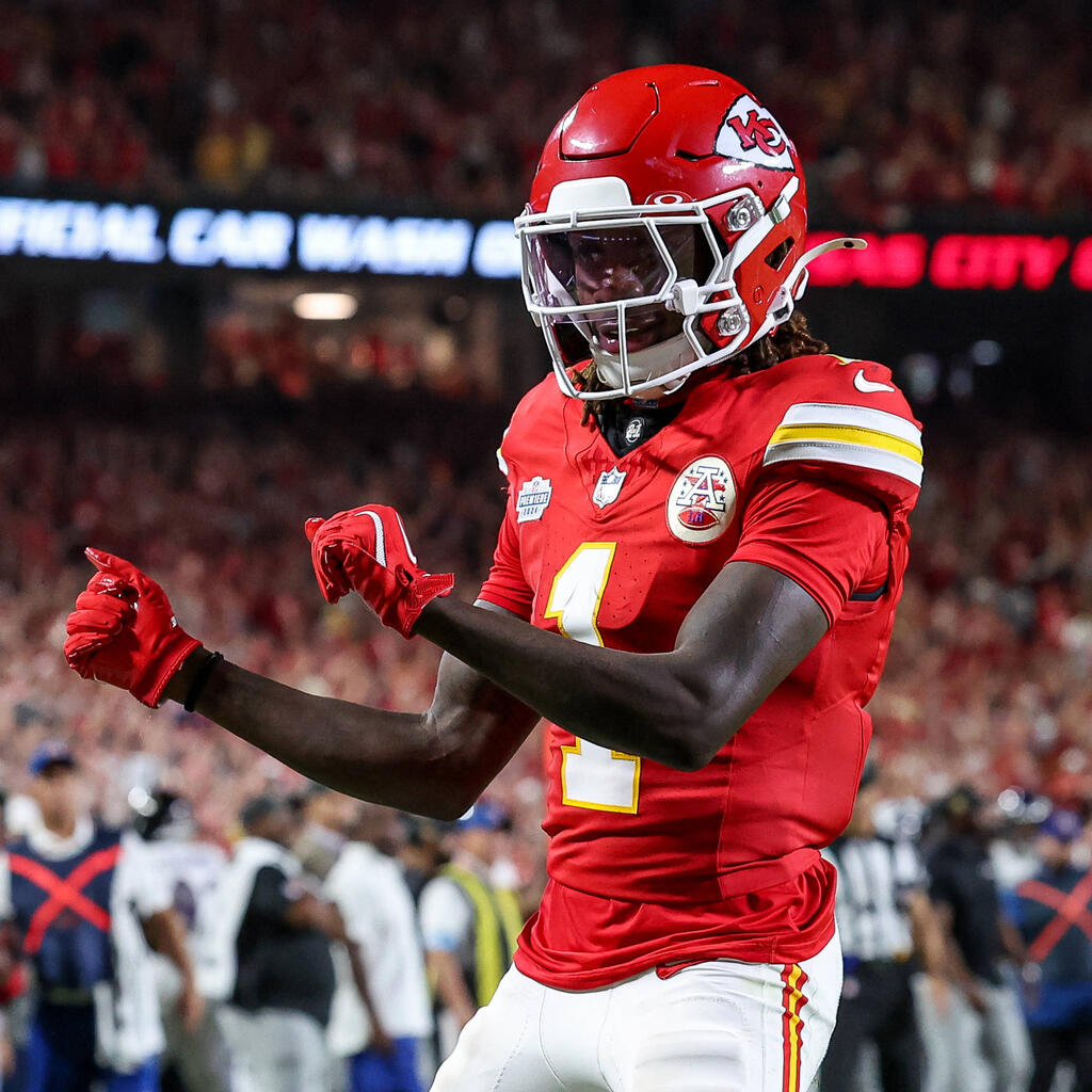 Gewinner: Xavier Worthy (Wide Receiver, Kansas City Chiefs)