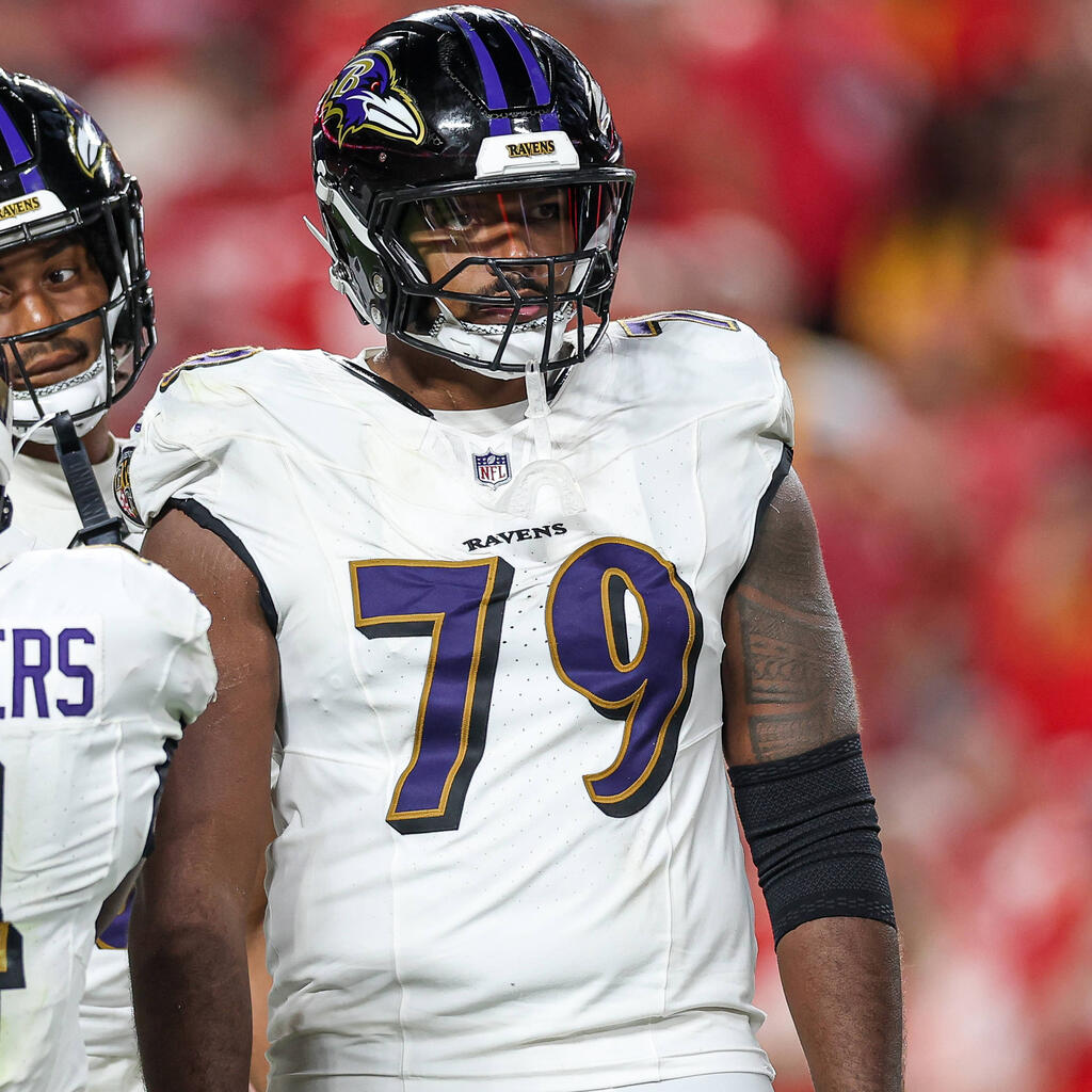 Verlierer: Offensive Line der Baltimore Ravens