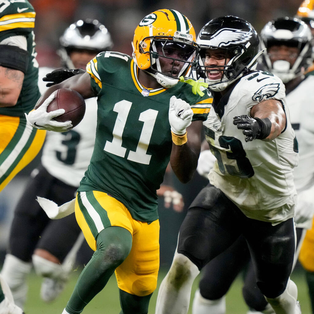 Gewinner: Jayden Reed (Wide Receiver, Green Bay Packers)