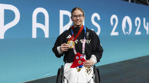 Sandra Mikolaschek sicherte sich sensationell Bronze beim Tischtennis