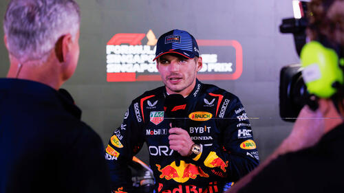 Formel-1-Weltmeister Max Verstappen wurde wegen seiner Ausdrucksweise bestraft