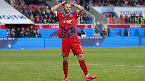 Beim 1. FC Heidenheim noch immer torlos: Budu Zivzivadze
