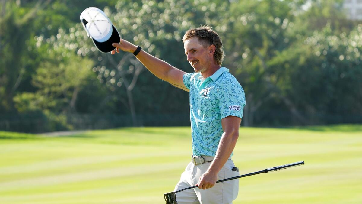 Jake Knapp hat beim Golfturnier in Florida eine seltene 59er-Runde gespielt
