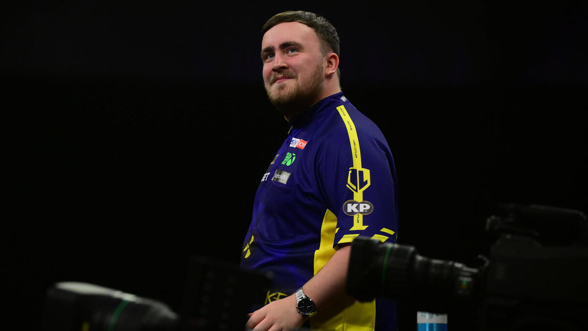 Luke Littler ist im Darts in Top-Form