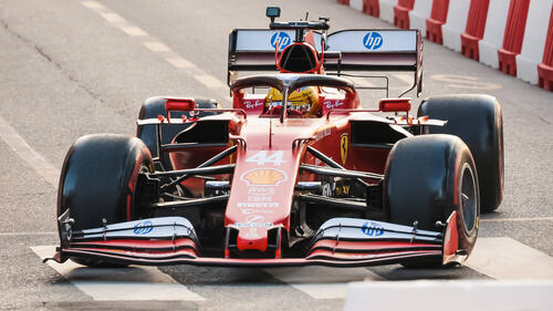 Lewis Hamilton steht vor seinem Ferrari-Debüt