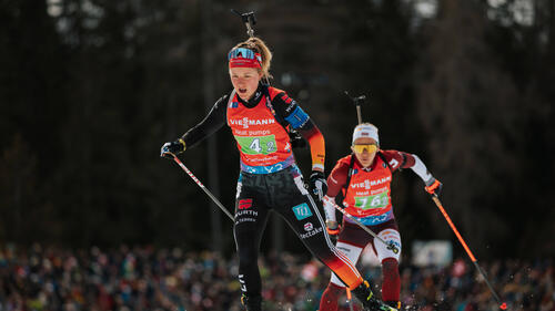 Hochspannung bis zum Schluss im Biathlon-Weltcup, auch für Selina Grotian