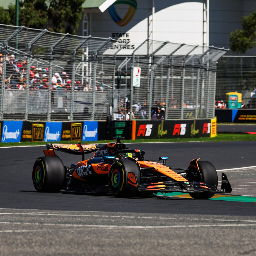 1. Platz: Oscar Piastri (McLaren) - 1:14.670m in Q3