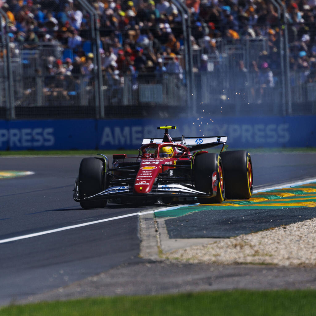 12. Platz: Lewis Hamilton (Ferrari) - 1:15.765m in Q2