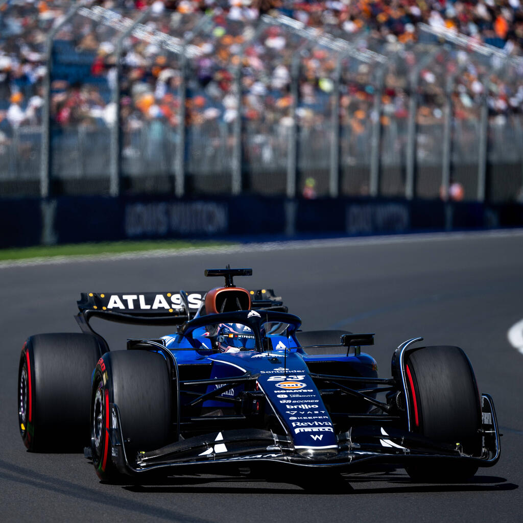 7. Platz: Alex Albon (Williams) - 1:15.473m in Q3
