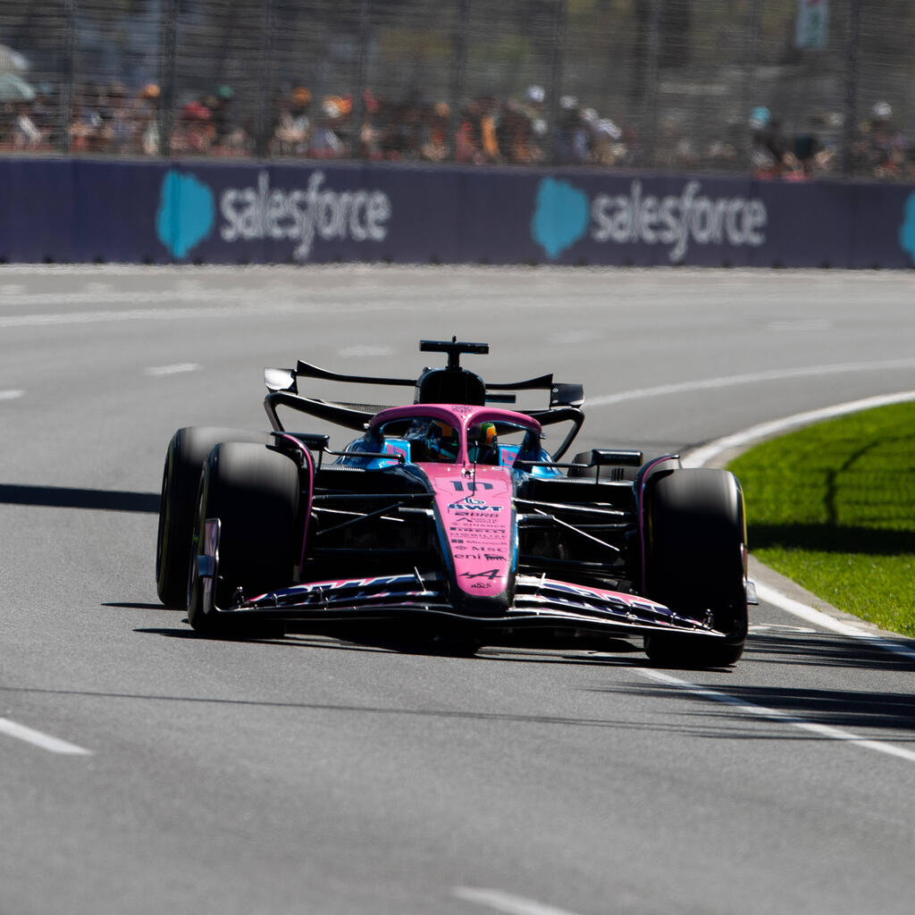 10. Platz: Pierre Gasly (Alpine) - 1:15.787m in Q3