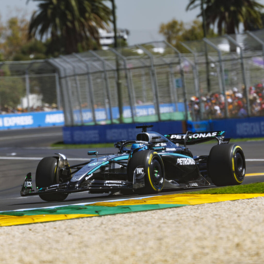 3. Platz: George Russell (Mercedes) - 1:14.807m in Q3