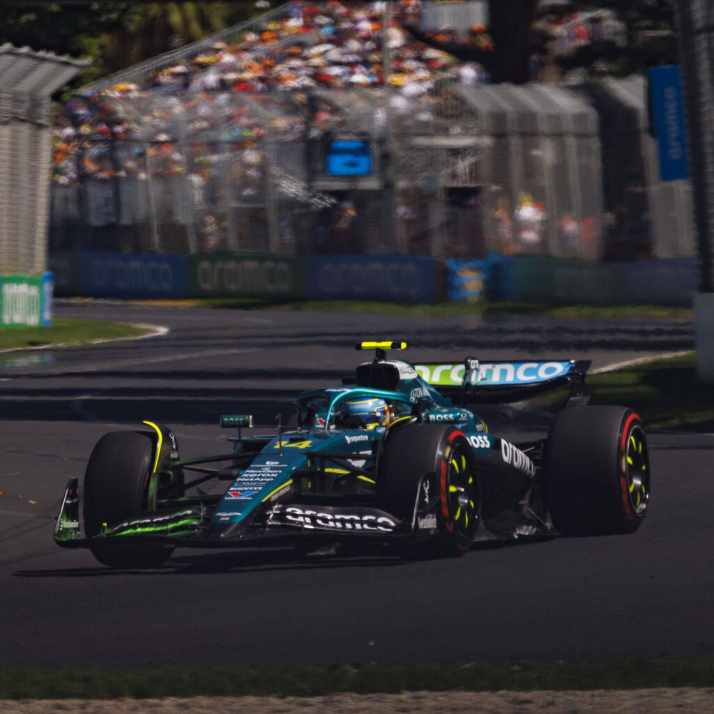 5. Platz: Fernando Alonso (Aston Martin) - 1:15.431m in Q3