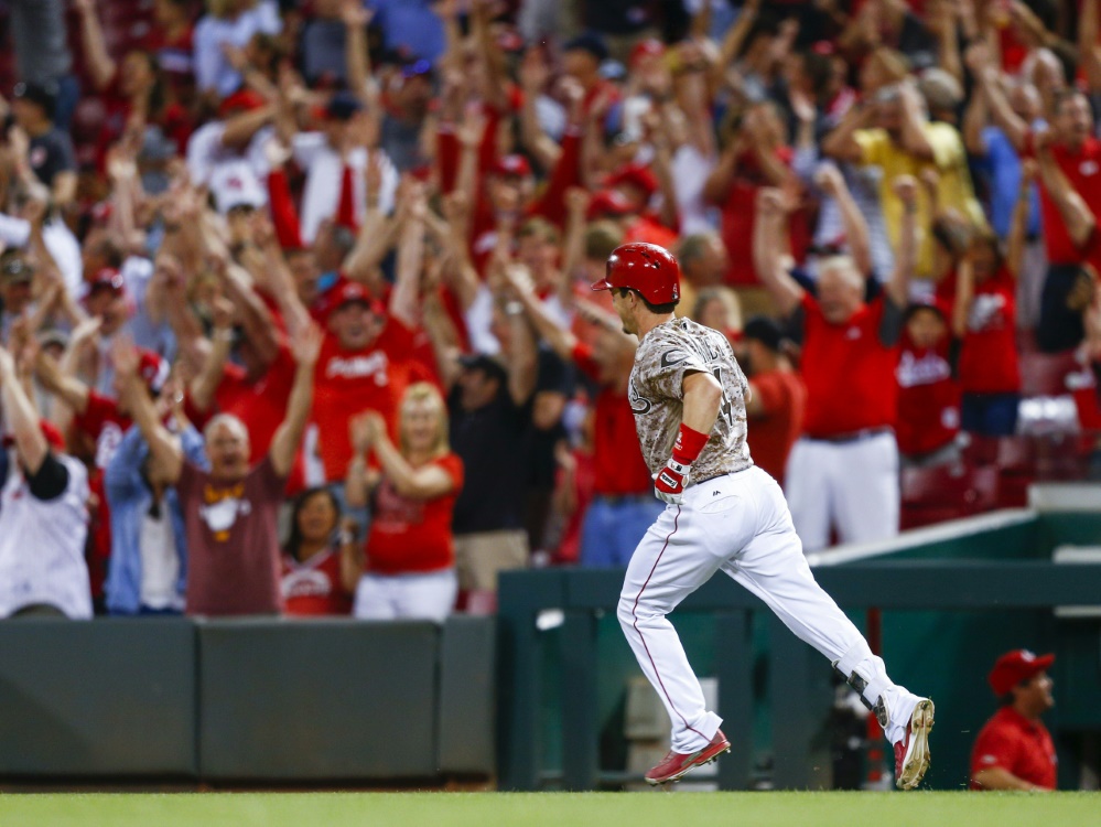 Vier Homeruns im einem Spiel: Scooter Gennett