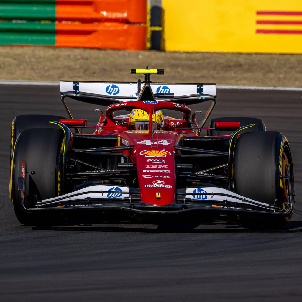 Platz 7: Lewis Hamilton (Ferrari) - Note: 4,0