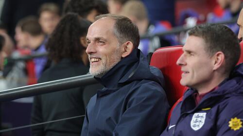 Thomas Tuchel ist mit dem Auftritt der englischen Nationalmannschaft bisher "sehr zufrieden"